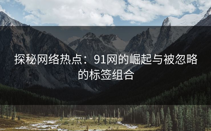 探秘网络热点：91网的崛起与被忽略的标签组合