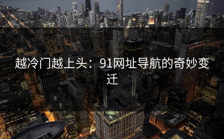 越冷门越上头：91网址导航的奇妙变迁
